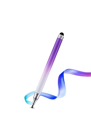 Microcase AL4765 2 İn 1 Disk Uçlu Stylus Kalem Mor