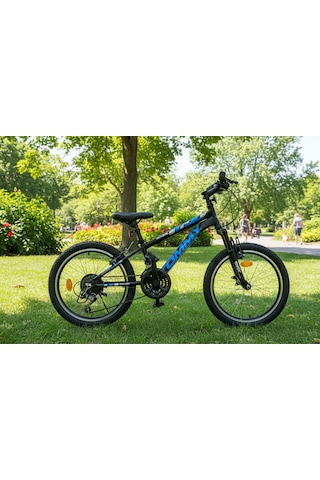 TommyBike 20 jant Vitesli Bisiklet Duble Jant 21 Vites Ön Amortisörlü Çocuk Bisikleti