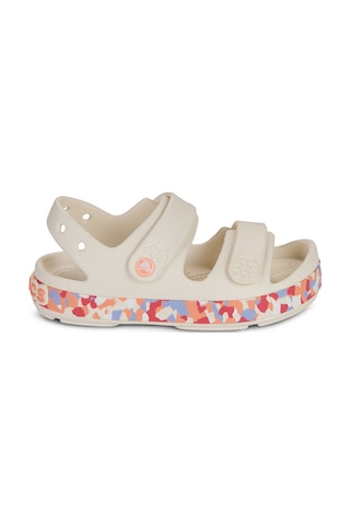 Crocs Crocband Cruıser Glow Confettı Band Kız Çocuk Sandalet 212528-2mk Krem