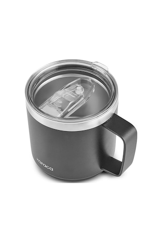 Karaca Thermal Çelik Mug 420 ml Siyah