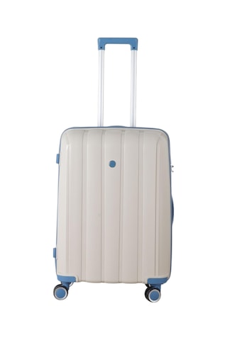 Mçs Polipropilen Valiz V305 65 Cm S18y10003365 11149 Kemik/sky Blue
