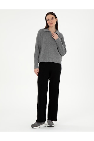 Pierre Cardin Kadın Siyah Pantolon Triko 50290571-vr046 Siyah