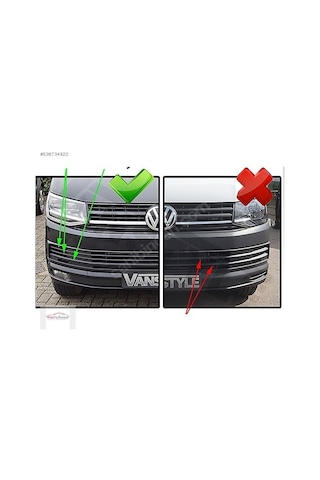 Volkswagen Transporter T7 Sis Farı Lambası Set Tip Ampull
