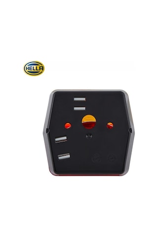 Hella Stop Lambası Kare Sarı-kırmızı 101 95 Mm