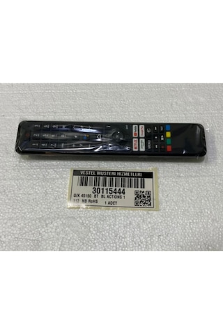 Vestel Akıllı Tv Kumandası Siyah Rc45160 Rc43160 Ct-8563 Ct-8556-2387405