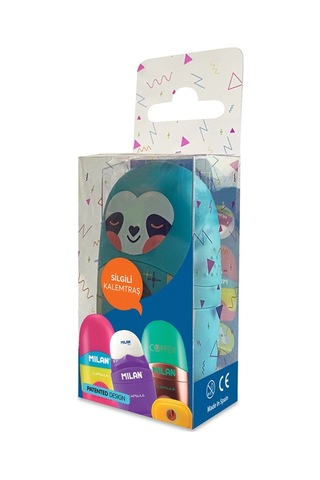 Mılan 4701116cd Capsule Cuddle Kalemtraş-silgi Blister
