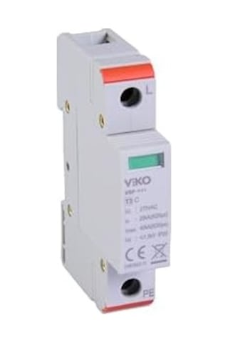 Vsp-1/40/c Modüler Parafadur 40ka 1kutup C Tip