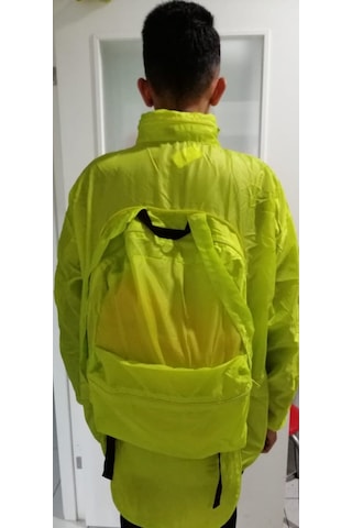 Sırt Çantalı Yağmurluk Pratik Ürün