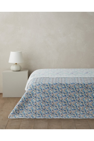English Home Blossom Haze Tek Kişilik Çok Amaçlı Örtü 160x220 Cm Mor Mor