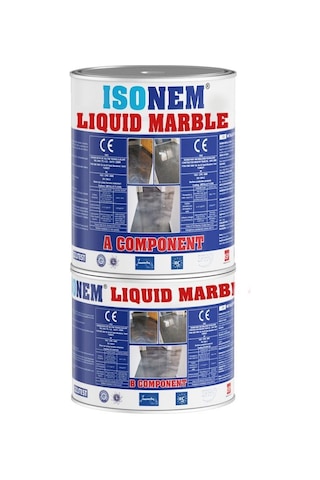 İsonem Liquid Marble Tezgah Ve Zemin Kaplaması 2.5 Kg Set Diğer