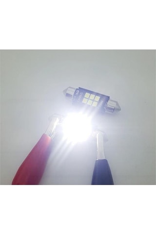 Femex Platinum 39mm Sofit 6 Smd 3030 Chip Led Ampul Aktif Canbus