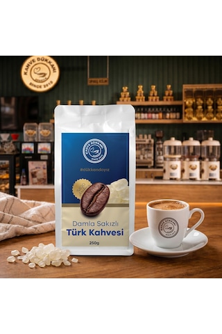 Damla Sakızlı Türk Kahvesi 250gr Hazır