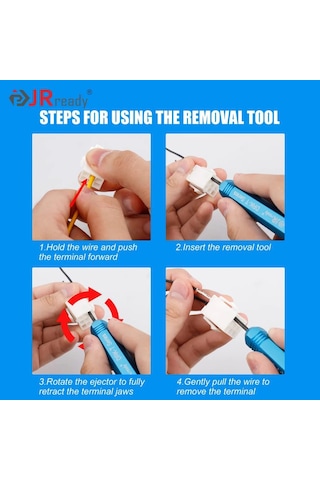 Jrready St5228 Molex Konnektör Kiti Ve Amp Jst Sıkma Terminalleri