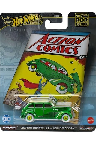 Hot Wheels Pop Culture Premium Arabalar Action Comics 1 Action S