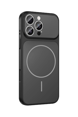 Apple Uyumlu iPhone 14 Pro Max Kılıf Zore M-safe Şarj Özellikli Kamera Korumalı Formen Kapak