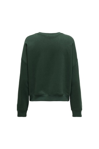 Only Onlsweat Lıfe L/s Crew O.sıze State Noos Zümrüt Kadın Sweatshirt 15254183 Zümrüt