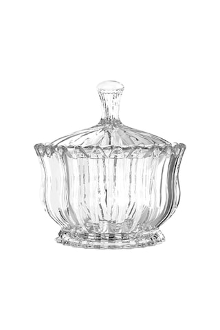 Kapaklı Cam Şekerlik Lokumluk Brasilia