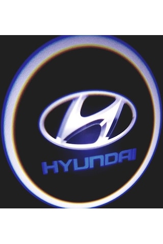 OtoÇizgi Hyundai Pilli Yapıştırmalı Kapı Altı Led Hayalet Logo Mesafe Sens N11.8802 OtoÇizgi