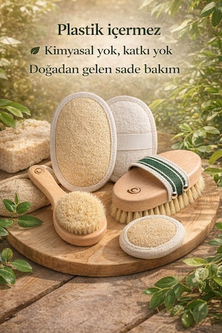 Premium Doğal Bakım Ve Yenileyici Spa Seti 5 Li Tam Bakım Paketi