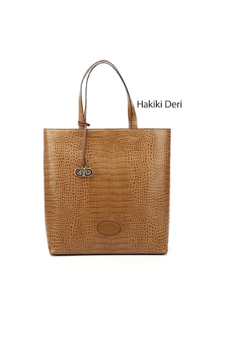 Gönderi R Kadıın Taba Krako Hakiki Deri El Ve Omuz Çantası Ddzw002b8179 taba