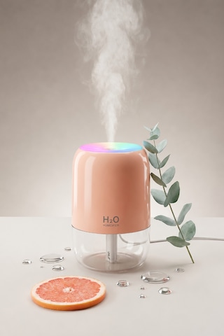 Taşınabilir Mini USB Hava Nemlendirici & Aroma Difüzör - Araç, Ofis ve Bebek Odası İçin Sessiz Buhar Üfleyici