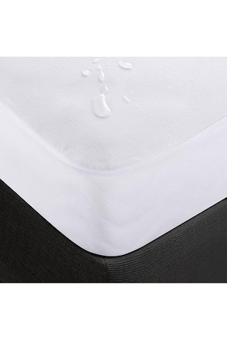 100X200 Sıvı Geçirmez Tek Kişilik Alez Pamuklu Fitted (539841650)