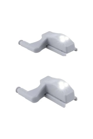 Fosenze Otomatik Açık/kapat Led Kapak Işığı, Hareket Sensörlü, Beyaz Işık, 2 Adet Pil Dahil Değil Beyaz