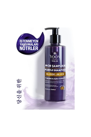 Yoon Turunculaşma Karşıtı Mor Şampuan 400 ML