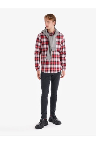 Colin's Colins Kırmızı Erkek Gömlek U.kol Cl1064817 Q1.v1 Red 001
