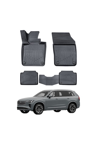 Volvo Xc90 Plug-ın 2024- Uyumlu Araca Özel Lüx 4d Paspas