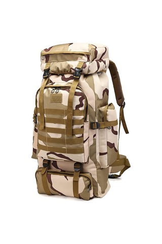 Outdoor 75l Dağcılık Sırt Çantası - Askeri Taktik Sırt Çantası Saldırı Paketi Asker Yeşili