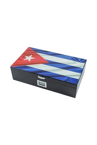 Hauser Siyah Baskı Humidor 561371