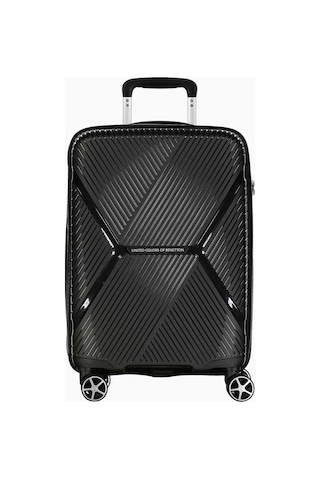 Benetton Kabin Boy %100 Polipropilen Valiz Siyah Bnt3000