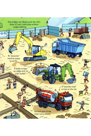 Look Inside A Building Site - Usborne