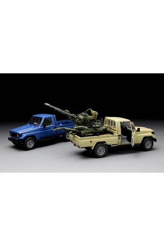 Meng Vs-004 1/35 Ölçek, Zu-23-2 Silahlı Toyota Kamyonet, Plastik Model Kiti-49436