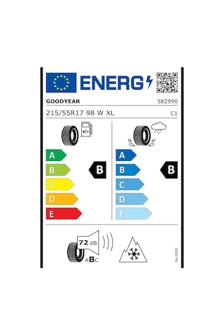 Goodyear 215/55R17 98W Eagle Sport 4Seasons Xl Oto Dört Mevsim Lastiği 2026