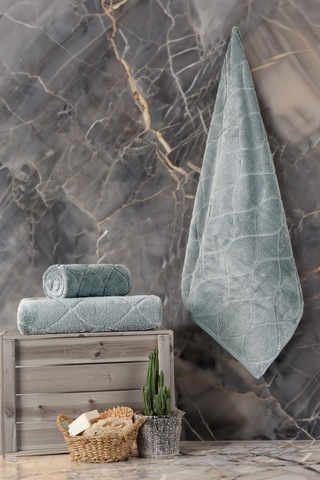 Varol Voli Micro Cotton Banyo Havlusu 70x140cm Mint-70x140cm Mint