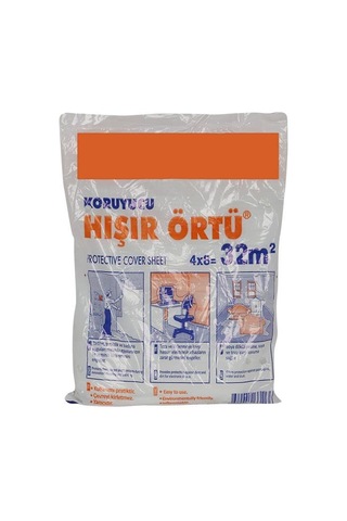 Koruyucu Naylon Hışır Örtü 4 X 8 32 Metrekare