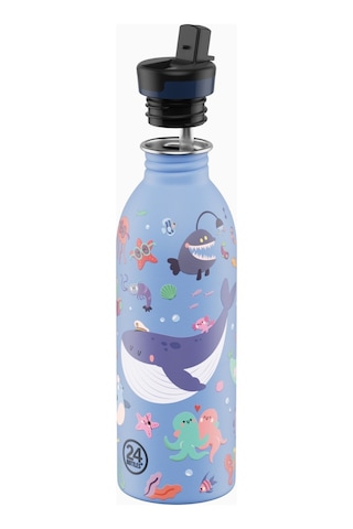 Kids Bottle Ocean Friends Paslanmaz Çelik Çocuk Su Matarası 500 Ml Renkli