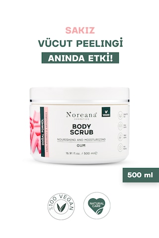 Sakız Aromalı Vegan Vücut Peelingi 500 Ml