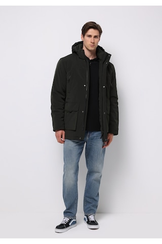 Colins Regular Fit Erkek Yeşil Kaban Cl1076886 Q1.v1 Kha Haki