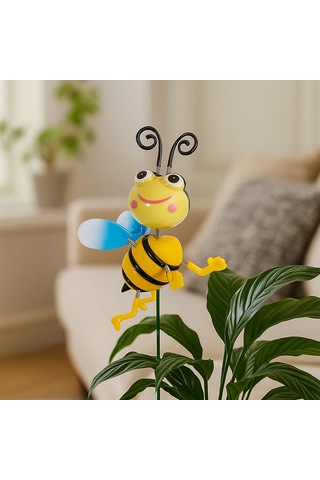 Garden With Ware Dekoratif Sevimli Arı - 6 Cm X 13 Cm