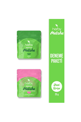 Herby Premium Matcha Deneme Paketi