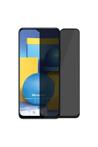 Vivo Y31 Privacy 5d Gizlilik Filtreli Cam Ekran Koruyucu Siyah