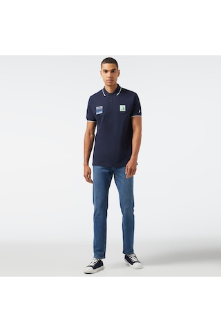 Nautica Erkek Lacivert Classic Fit Kısa Kollu Polo Düz K45305t Lacivert