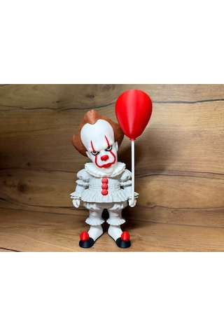 Pennywise Palyaço Figür Demonte 3d Baskı Model
