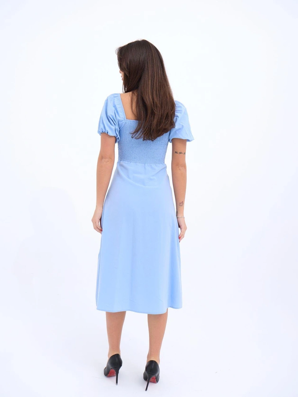 Mythrıva 5948 Elbise-mavi