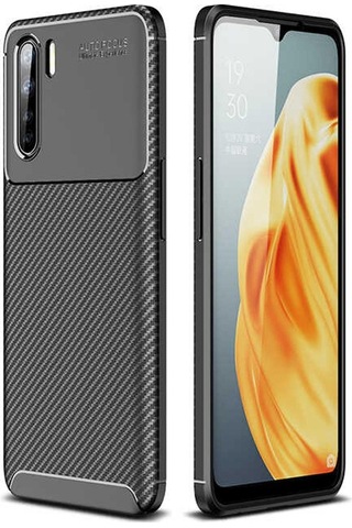 Oppo A91 Kilif Silikon Ince Karbon Lüx 533294892