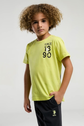 U.s. Polo Assn Erkek Çocuk Yeşil Bermuda Takım 5274-47722 Yeşil