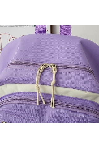 Pasifix Büyük Kapasiteli Okul Çantası Seti 4 Parça Mor